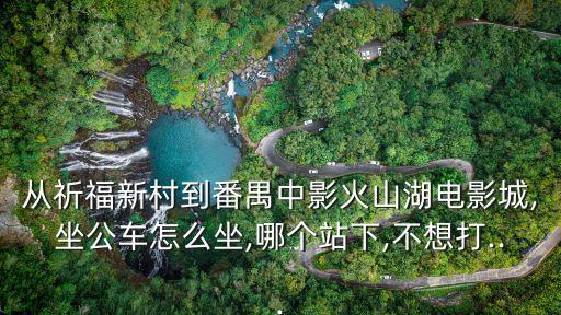 從祈福新村到番禺中影火山湖電影城,坐公車(chē)怎么坐,哪個(gè)站下,不想打...