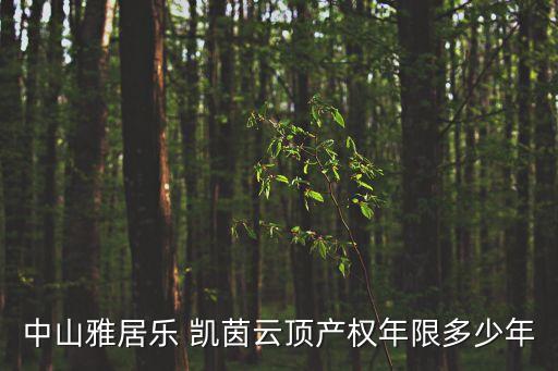 凱茵,凱茵云頂東區中山新城屬博凱社區