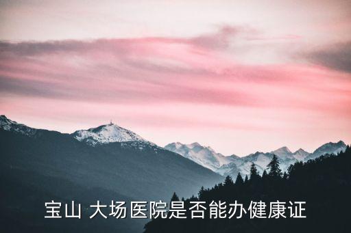 大場醫院,