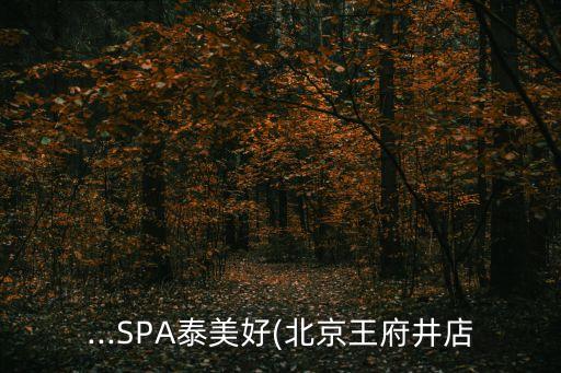 ...SPA泰美好(北京王府井店