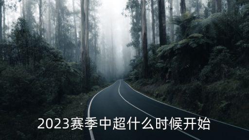 中超比賽時間,中超比賽時間表怎么看?