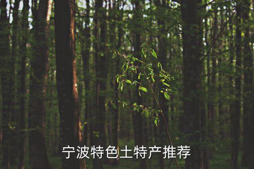 寧波特色土特產(chǎn)推薦