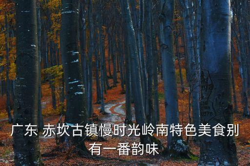 廣東 赤坎古鎮(zhèn)慢時光嶺南特色美食別有一番韻味