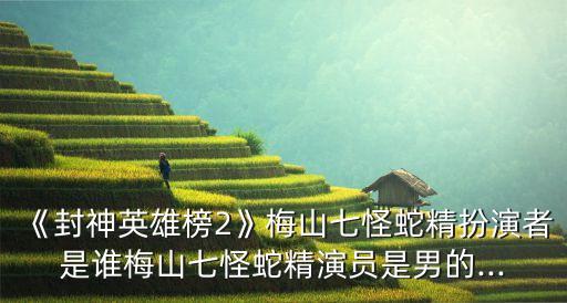 封神英雄榜演員,封神英雄榜:拜禮青扮演者是誰啊?