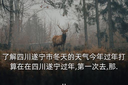 遂寧天氣,過年打算在四川過年!天氣多么晴朗!