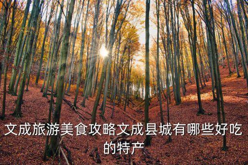 文成旅游美食攻略文成縣城有哪些好吃的特產