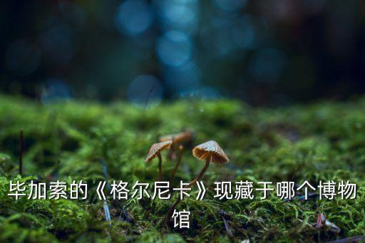 畢加索博物館,《格爾尼卡》現藏于哪個博物館?