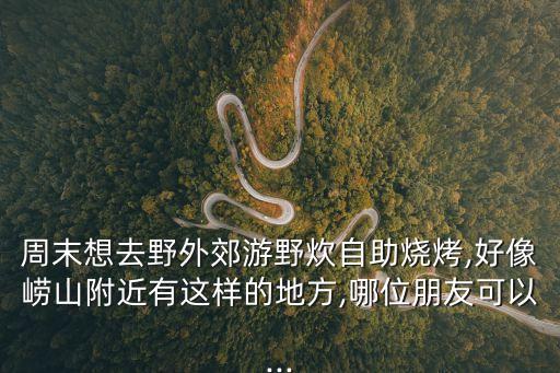周末想去野外郊游野炊自助燒烤,好像嶗山附近有這樣的地方,哪位朋友可以...