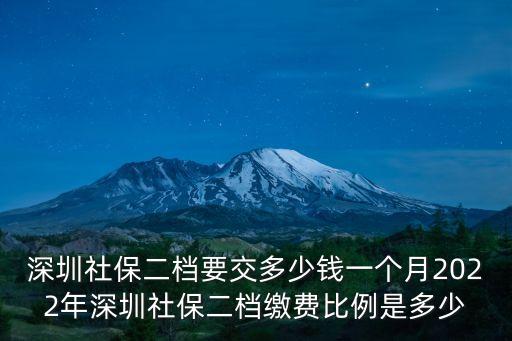 深圳社保比例,深圳社保繳費比例是多少?