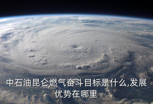 中石油昆侖燃氣奮斗目標是什么,發展優勢在哪里