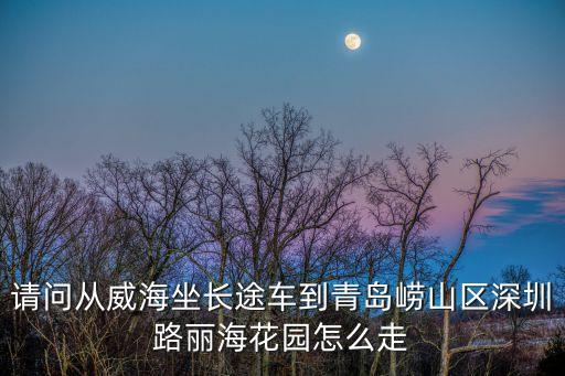 麗海馨苑,從山東坐長途車到深圳麗海馨苑怎么走?