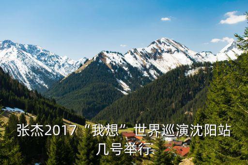 我想張杰,張杰我想演唱會唱了什么歌?