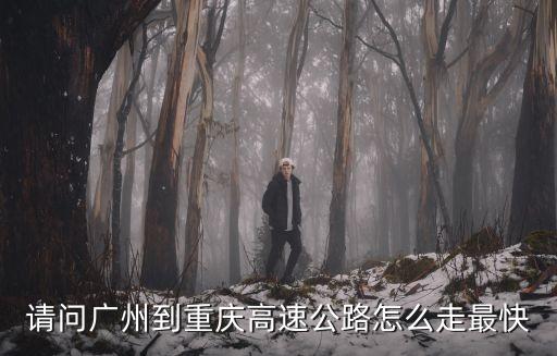 請問廣州到重慶高速公路怎么走最快