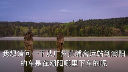 汕頭潮陽到廣州黃埔電話，我想請問一下從廣州黃埔客運站到潮陽的車是在潮陽哪里下車的呢
