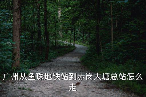 廣州魚珠地鐵站到赤崗大塘總站，廣州從魚珠地鐵站到赤崗大塘總站怎么走