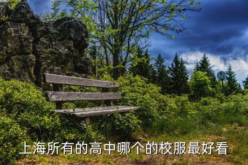 上海所有的高中哪個的校服最好看