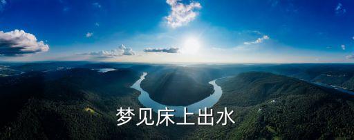 夢見床上出水