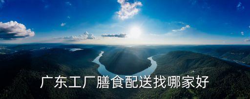廣東工廠膳食配送找哪家好