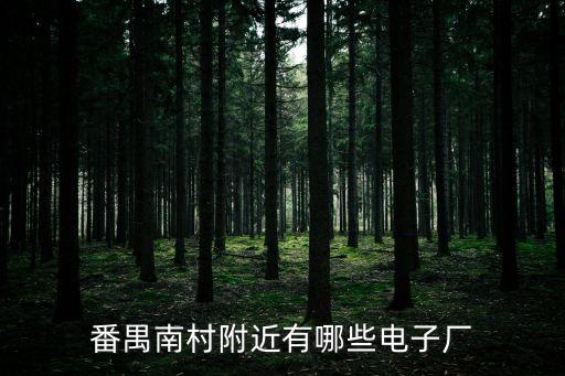 廣州番禺區有銘創光電工廠，廣州番禺區有什么廠