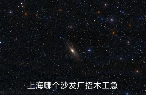 上海哪個(gè)沙發(fā)廠招木工急