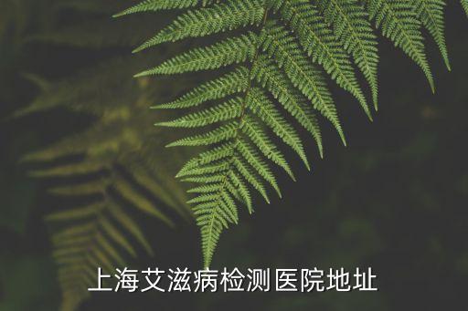 上海市艾滋病診療中心 電話，艾滋病咨詢熱線電話是什么