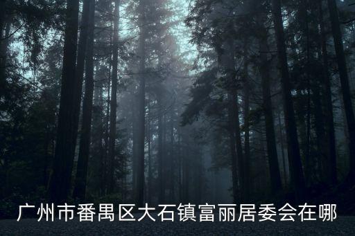廣州大石富力居委會(huì)電話，廣州市天河區(qū)富力街17號(hào)屬于哪個(gè)街道哪個(gè)社區(qū)居委會(huì)
