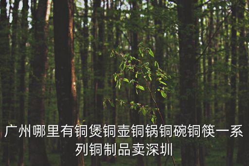 廣州哪里有銅煲銅壺銅鍋銅碗銅筷一系列銅制品賣深圳