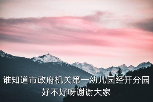 上海市市府機關幼兒園，市政府機關幼兒園地址是多少