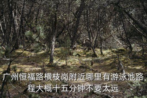 廣州恒福路橫枝崗附近哪里有游泳池路程大概十五分鐘不要太遠(yuǎn)