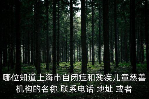 上海市摯愛護理站電話，請問上海市有幾家孤兒院地址電話我的公司想在休假日組織員工