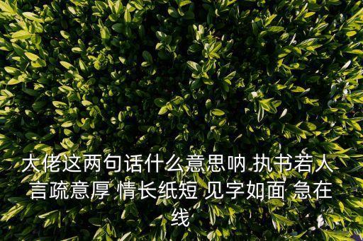 情長紙短，情長紙短打一歌名