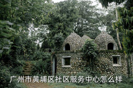 廣州市黃埔區(qū)社區(qū)服務(wù)中心怎么樣