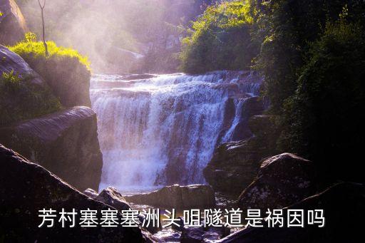 芳村塞塞塞洲頭咀隧道是禍因嗎
