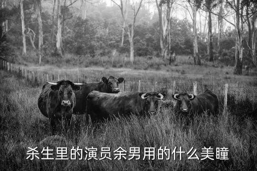 殺生里的演員余男用的什么美瞳