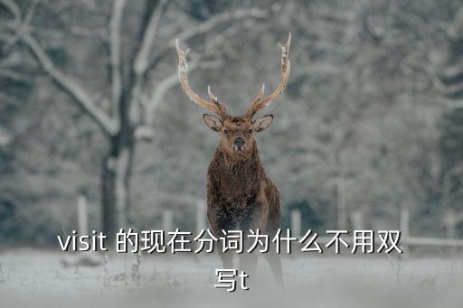 visit 的現在分詞為什么不用雙寫t
