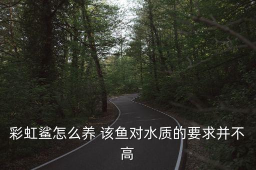 彩虹鯊，彩虹鯊怎么養(yǎng) 該魚對(duì)水質(zhì)的要求并不高