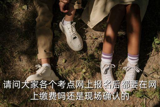 請問大家各個考點網上報名后都要在網上繳費嗎還是現場確認的