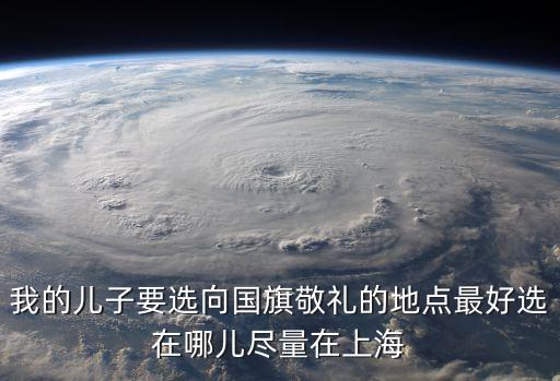 我的兒子要選向國旗敬禮的地點最好選在哪兒盡量在上海