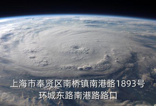 上海市奉賢區南橋鎮南港路1893號環城東路南港路路口