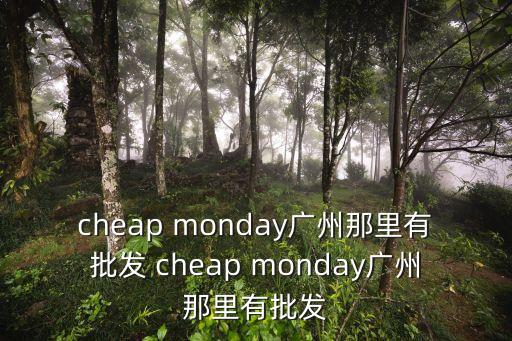 廣州泰思肯電鏡廠家，cheap monday廣州那里有批發(fā) cheap monday廣州那里有批發(fā)
