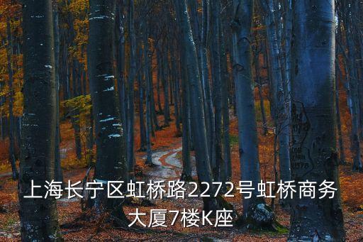 上海市捷訊寶商貿中心，上海長寧區虹橋路2272號虹橋商務大廈7樓K座