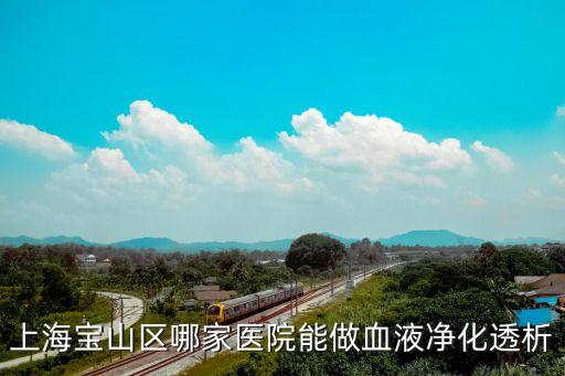 上海市有透析室的醫院，上海寶山區哪家醫院能做血液凈化透析