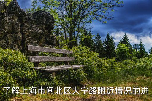 了解上海市閘北區大寧路附近情況的進