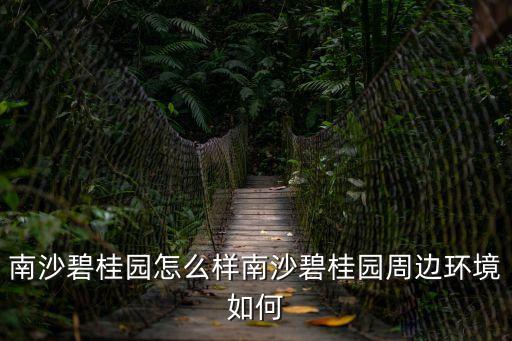 廣州碧桂園生活圈，廣州碧桂園的介紹