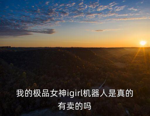 我的極品女神igirl機器人是真的有賣的嗎