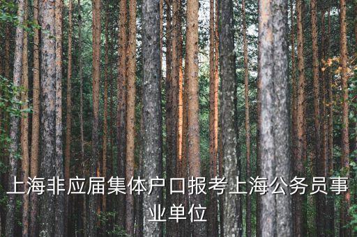 外地人怎么考上海市事業(yè)單位，外地人怎么報考2014上海下半年事業(yè)單位考試