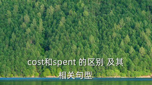 spent用法，spent是什么意思