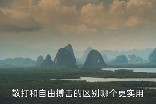 自由搏擊和散打的區(qū)別，中國功夫自由搏擊和散打有什么區(qū)別