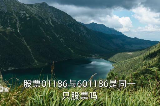 雷曼光電與廣州視源，股票01186與601186是同一只股票嗎