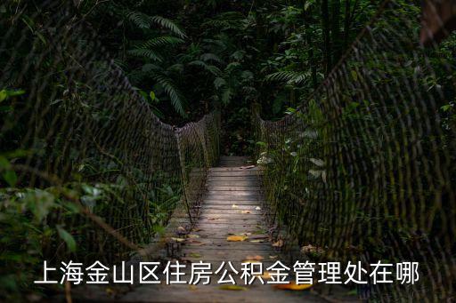 上海金山區(qū)住房公積金管理處在哪